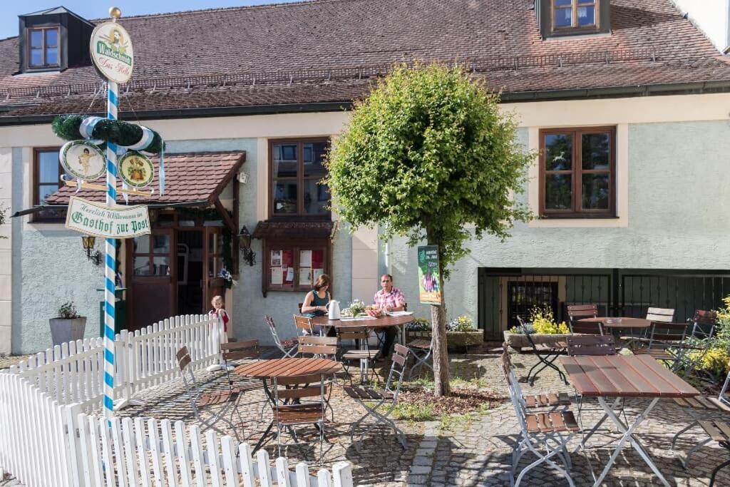 Brauereigasthof Zur Post Eschlkam Exteriér fotografie